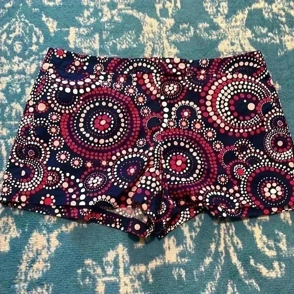 Vineyard Vines circular polkadot Cotton shorts NWOT 16